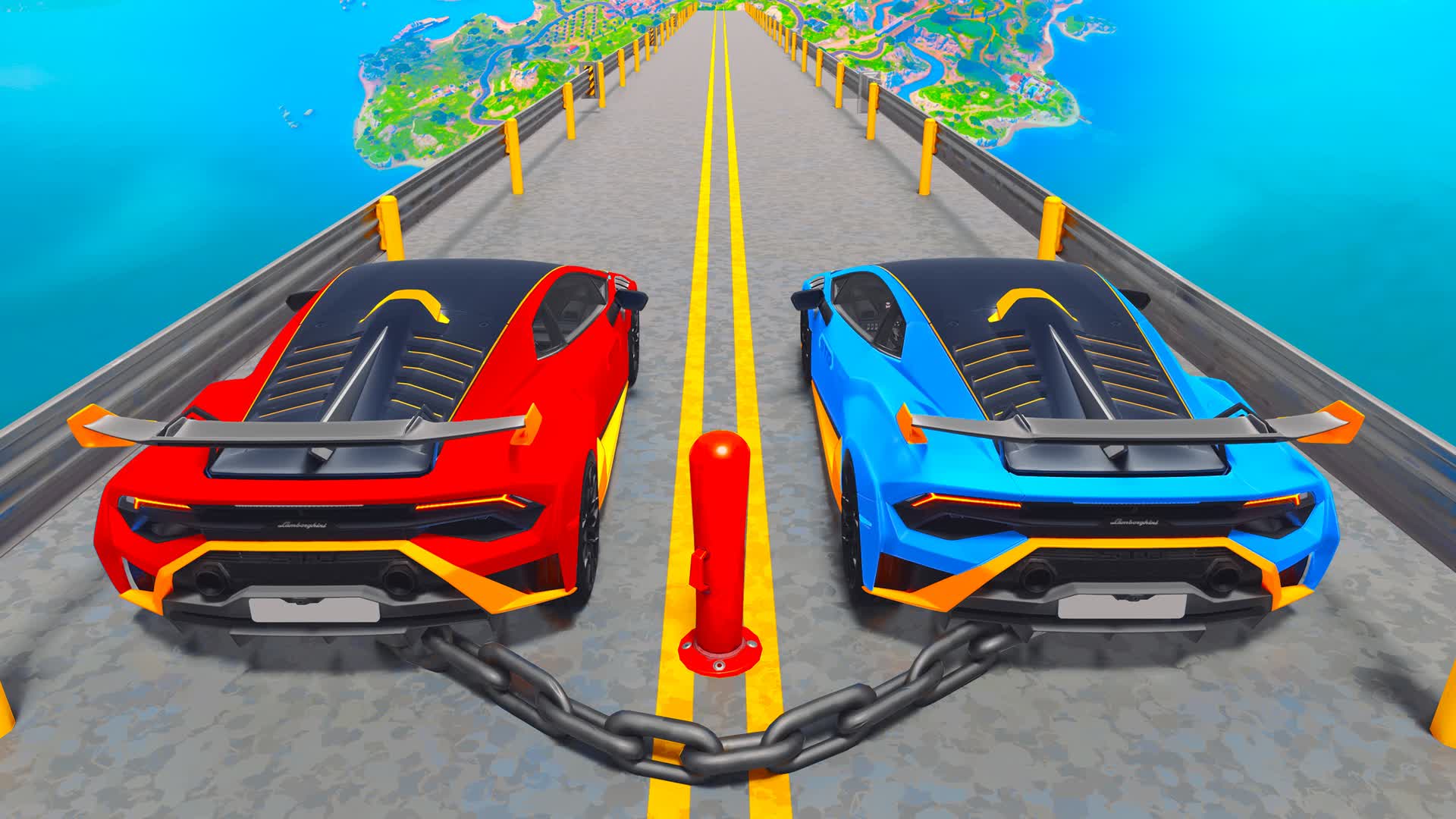 【注目の島】SUPER CARS RED VS BLUE 🔴🔵