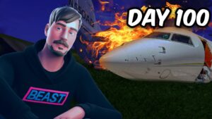 【注目の島】🧟 100 DAYS IN A PLANE CRASH! 💥