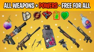 【注目の島】ALL WEAPONS - FREE FOR ALL