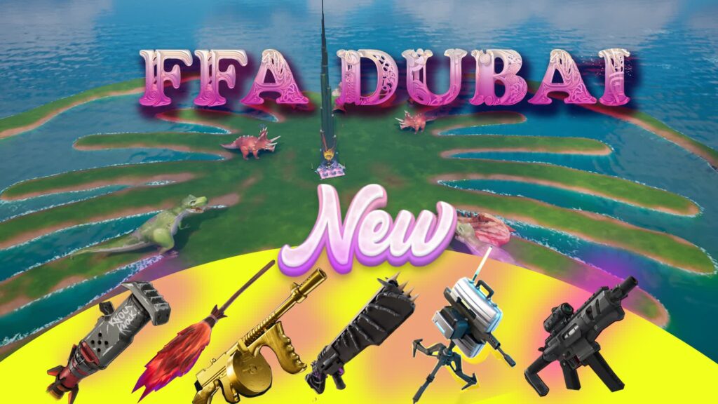 【注目の島】🎄FFA Dubai Free For All Practice PVP
