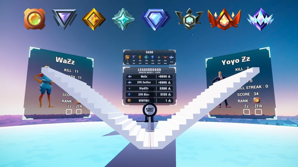 【注目の島】RANKED 1v1 Build Fight