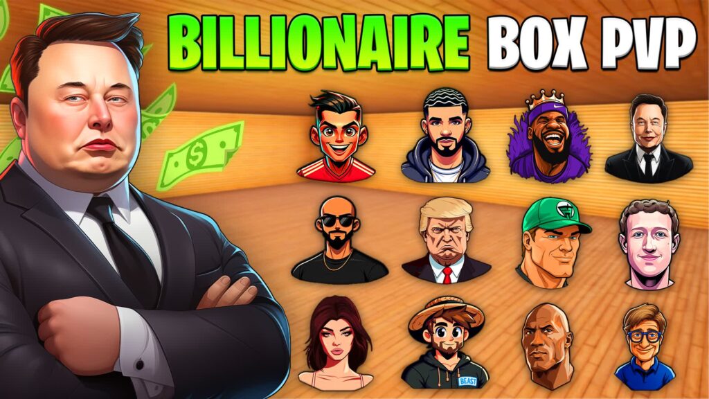 【注目の島】💰 BILLIONAIRE BOX PVP 📦