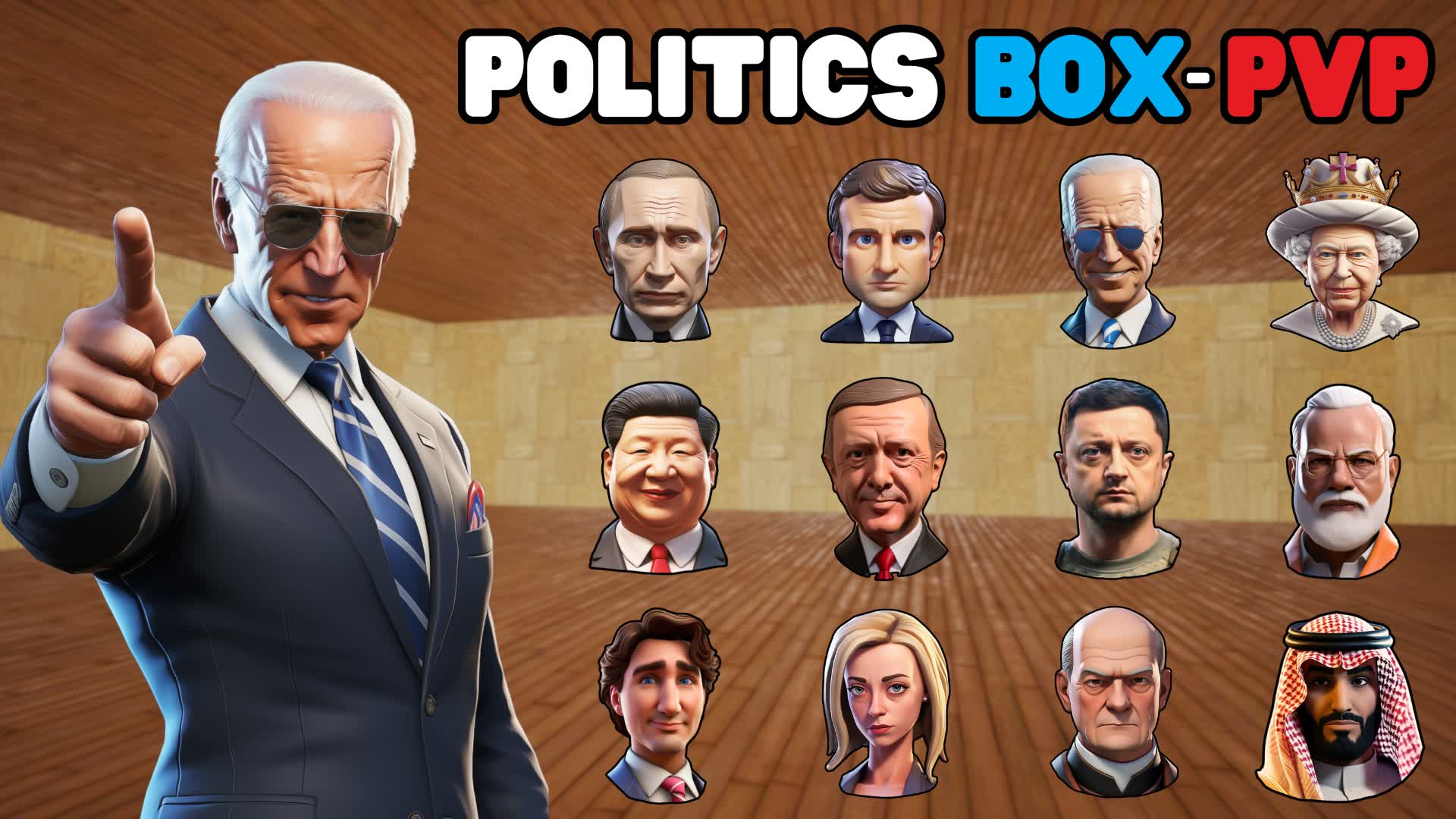 【注目の島】🏛️ POLITICS BOX PVP 📦