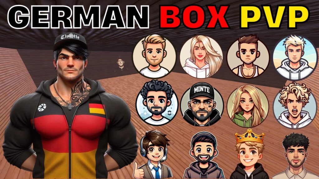【注目の島】GERMAN BOX PVP📦🖤❤️💛