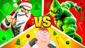 【注目の島】🎅SANTA VS GRINCH🐸VS CAPTURE THE FLAG🚩