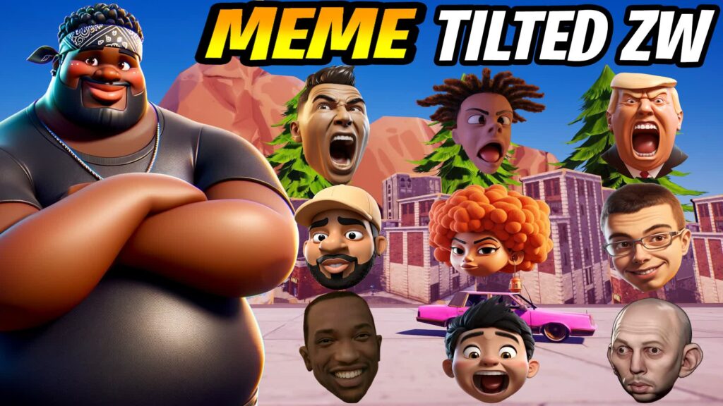 【注目の島】MEME TILTED ZONE WARS⭐ PVP FFA BOX FIGHT