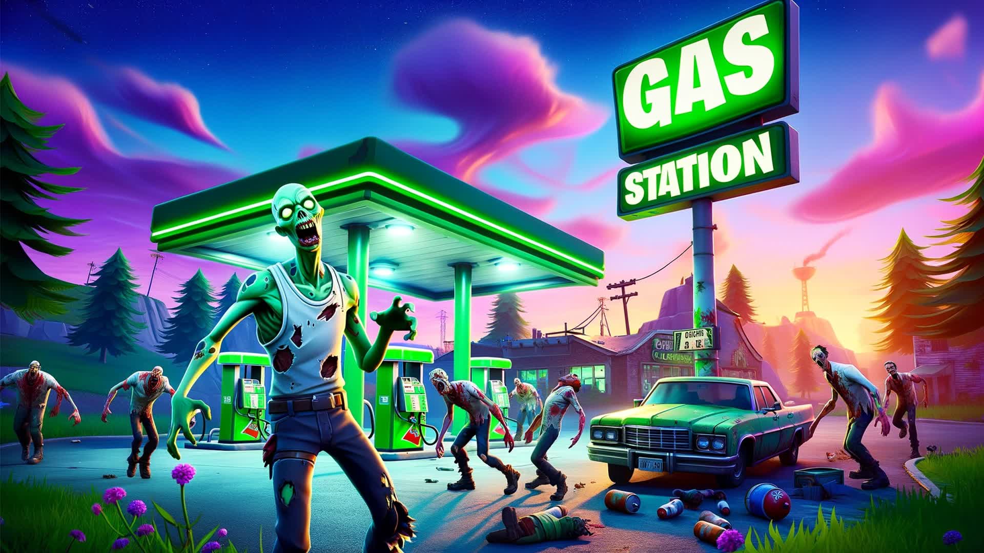 【注目の島】Gas Station: Zombie Survival