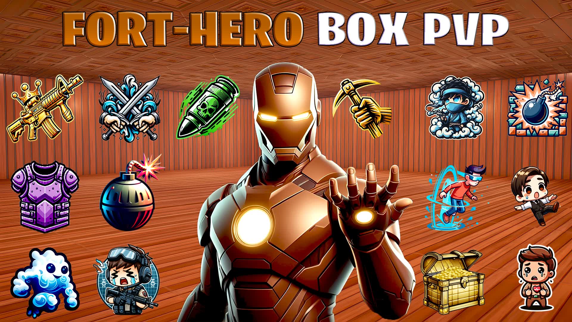 【注目の島】⛏️ FORT-HERO BOX PVP 📦