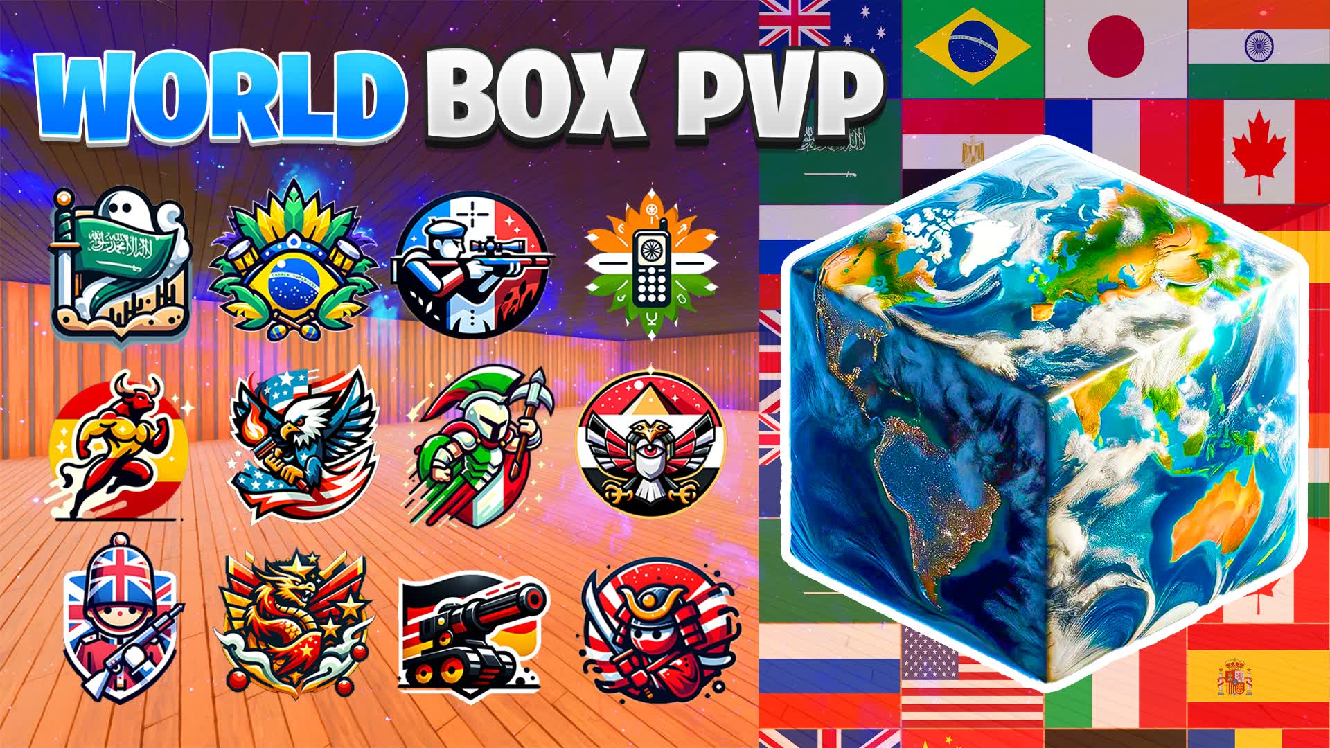 【注目の島】🌎WORLD BOX PVP📦