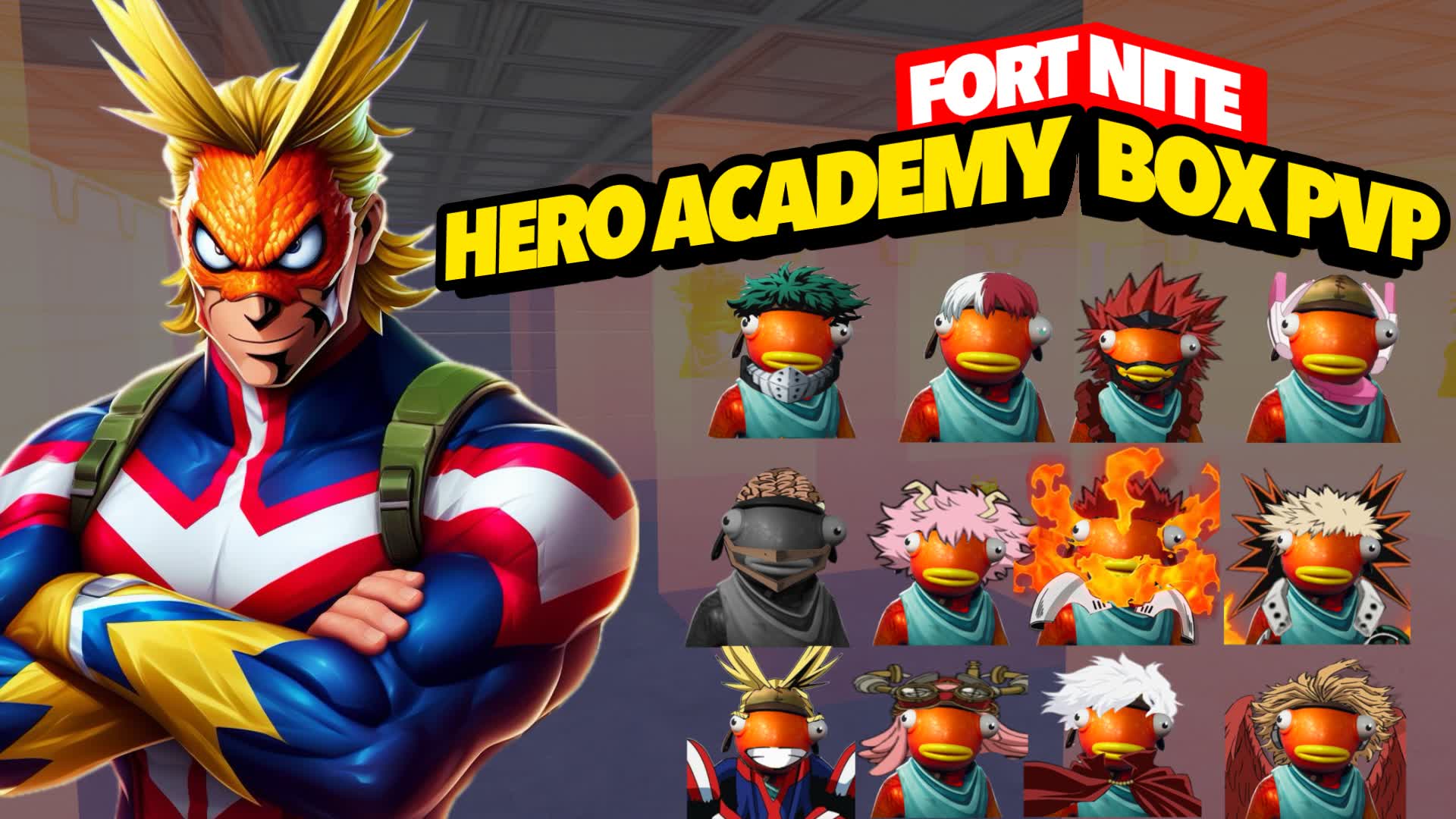 【注目の島】HERO ACADEMIA BOX PVP (16 powers)