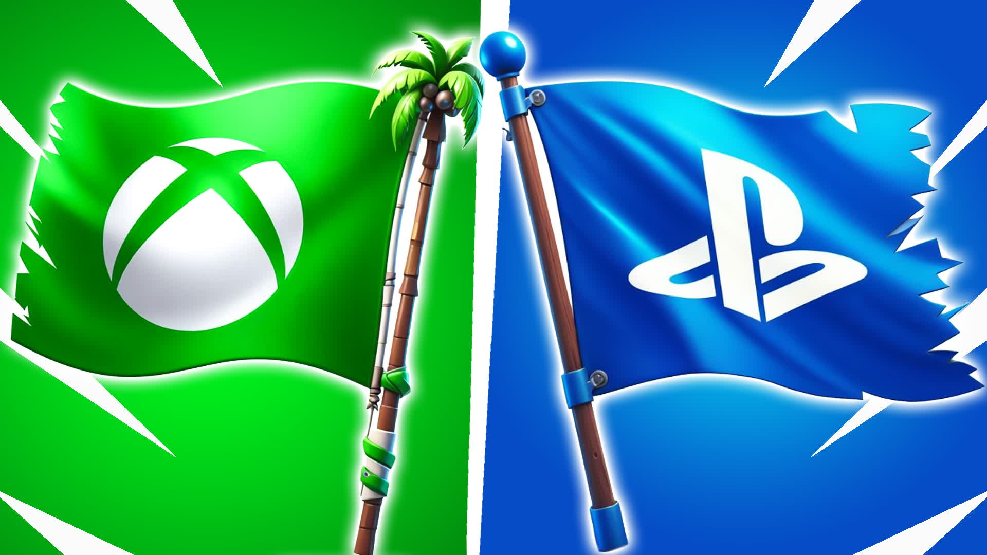 【注目の島】XBOX VS PLAYSTATION 🚩 CAPTURE THE FLAG