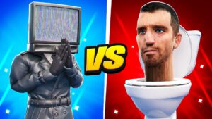 【注目の島】🚽 SKIBIDI TOILET VS CAMERAMAN 🔴🔵