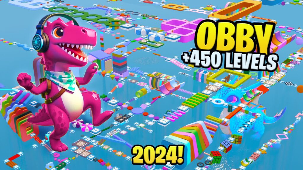 【注目の島】450 LEVEL OBBY PARKOUR⭐