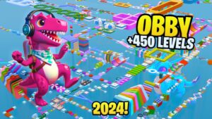 【注目の島】450 LEVEL OBBY PARKOUR⭐