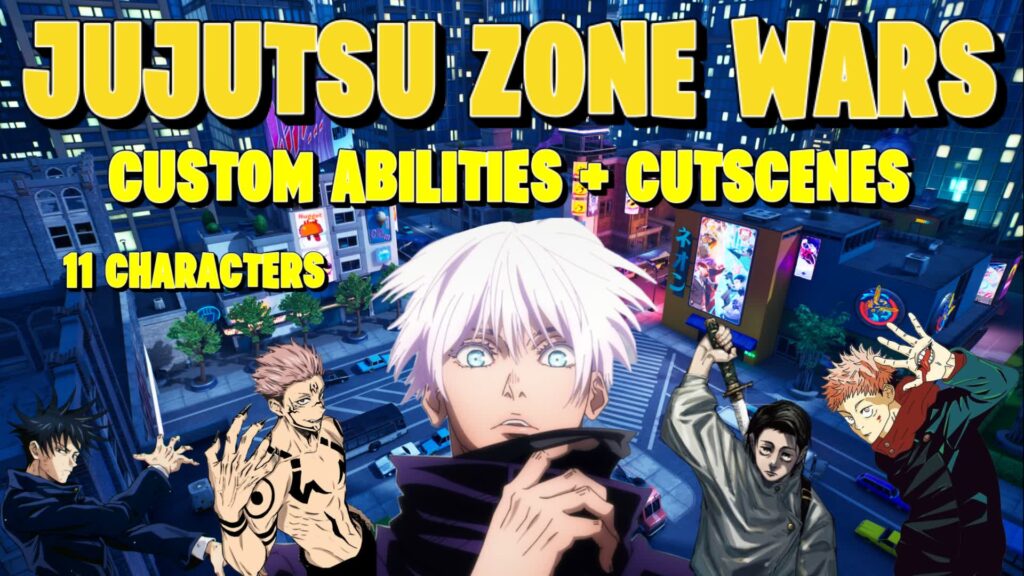 【注目の島】🤞JUJUTSU ZONE WARS🔥