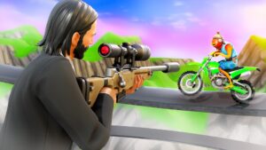 【注目の島】SNIPER VS BIKERS - HALO