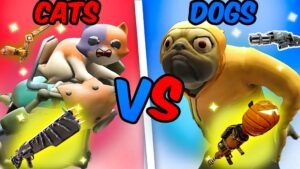 【注目の島】🐱CATS VS DOGS🐶CAPTURE THE FLAG🚩