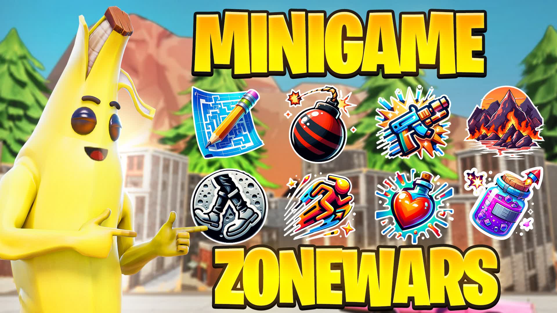【注目の島】MINIGAME ZONEWARS ⭐