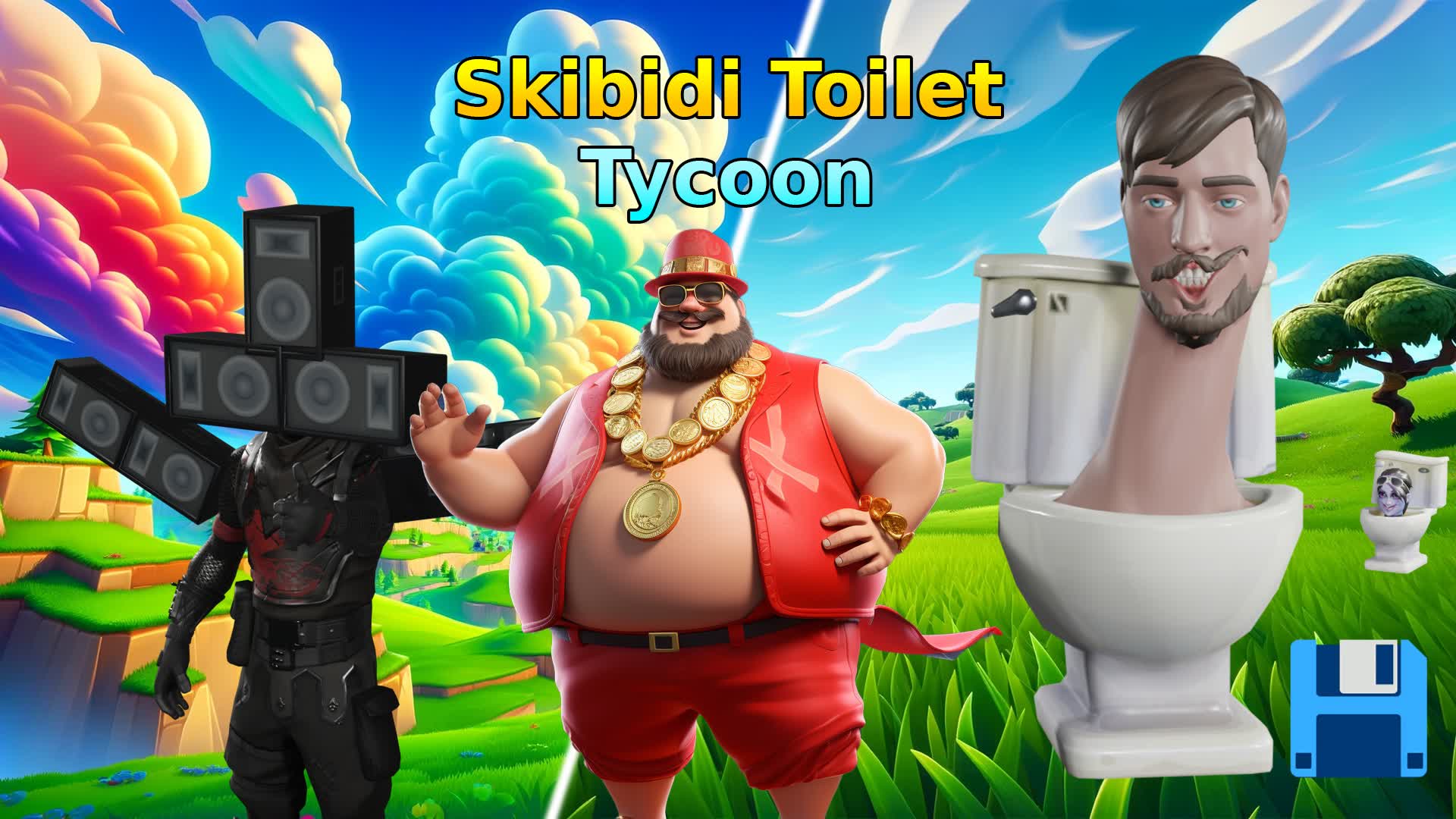 【注目の島】Skibidi Toilet Tycoon 💾