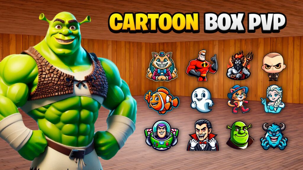 【注目の島】👑NEW CARTOON BOX PVP📦