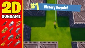 【注目の島】2D FORTNITE AIM GUN GAME