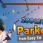 【注目の島】200 LEVELS PARKOUR FROM EASY TO HARD