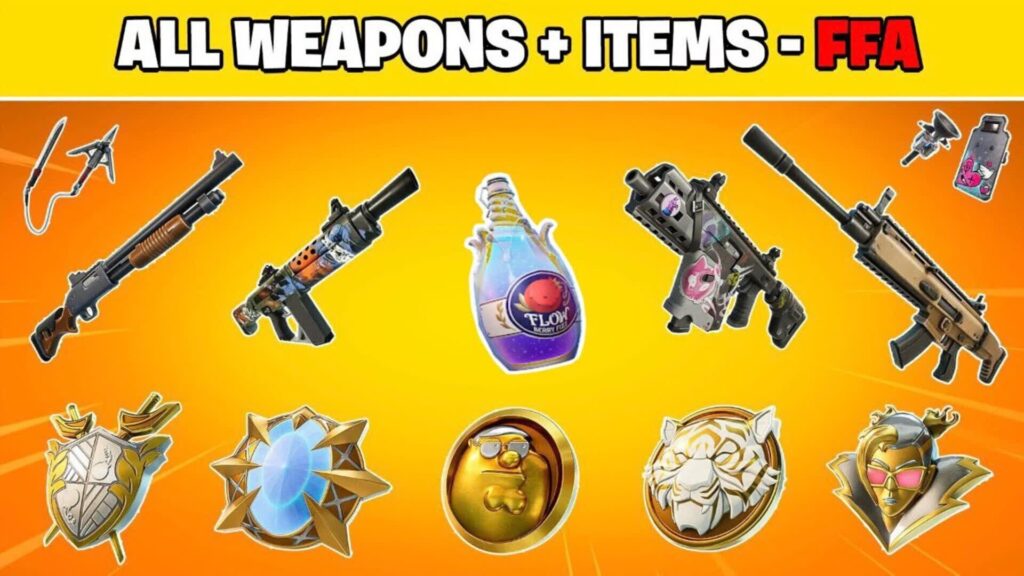 【注目の島】🔥CHAPTER 5 FFA + ALL WEAPONS