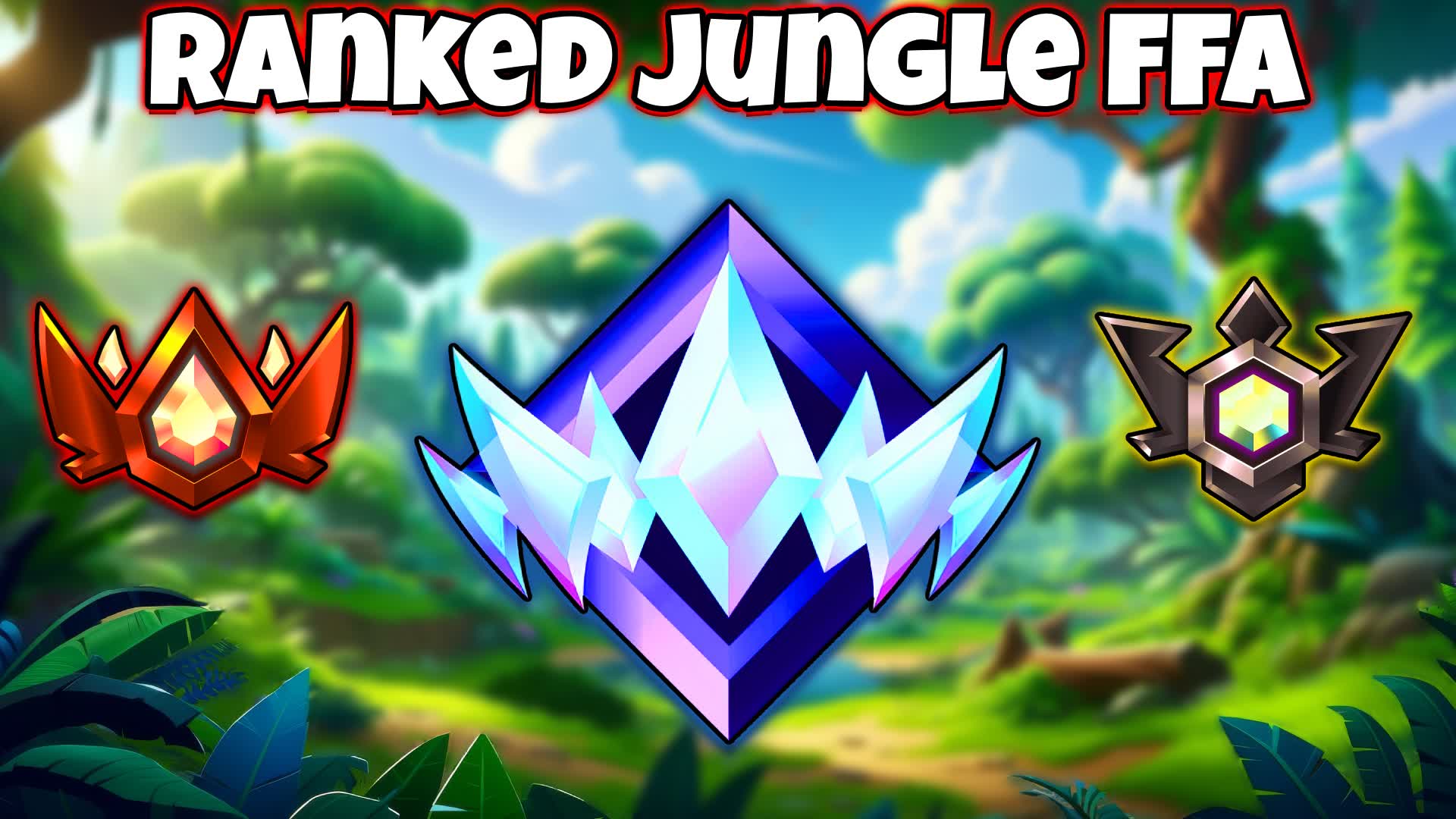 【注目の島】🏆RANKED FFA Jungle - ALL Weapons🌳