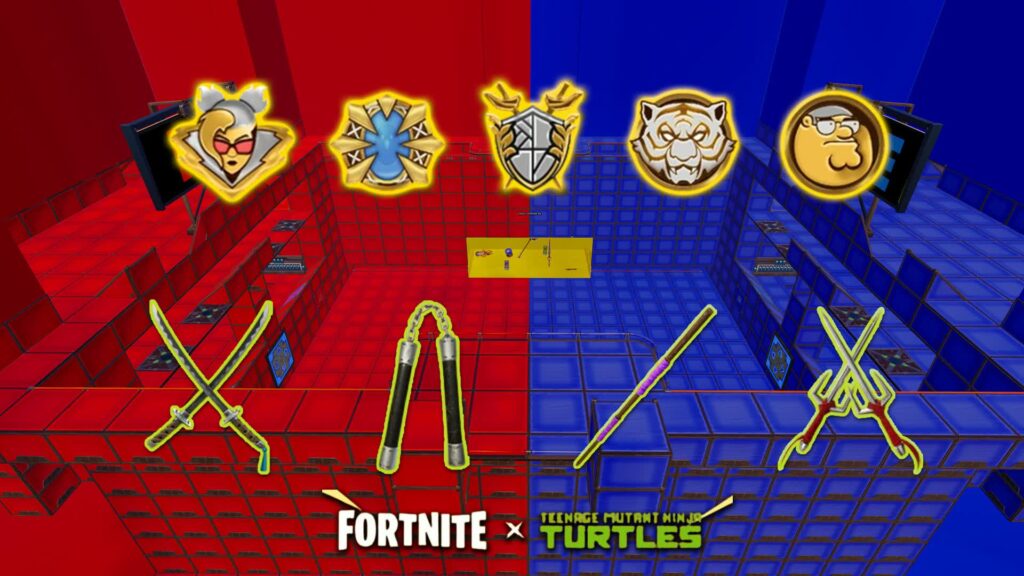 【注目の島】🐢 SUPER RED VS BLUE TMNT