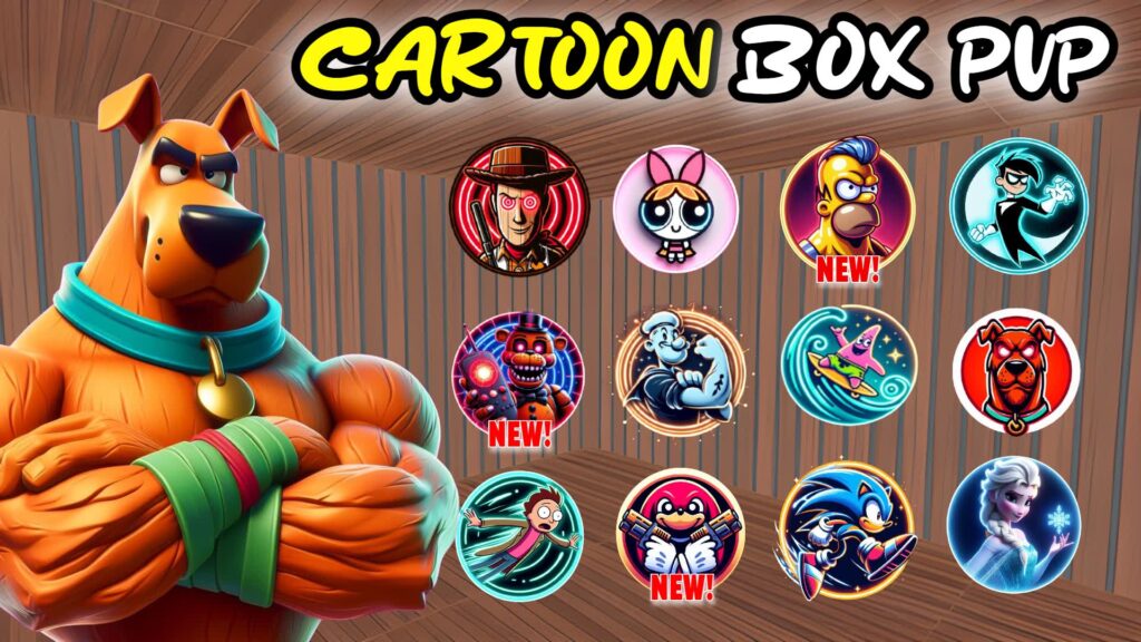 【注目の島】🎥 CARTOON BOX PVP 📦