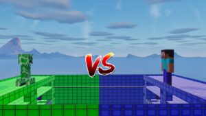 【注目の島】CRAZY Steve vs Creeper