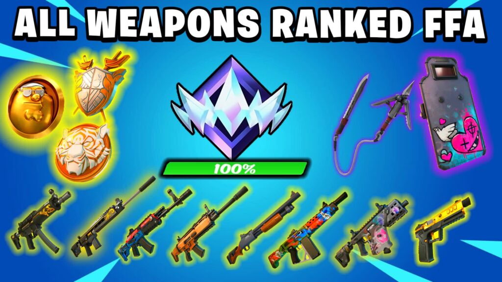 【注目の島】💥ALL WEAPONS RANKED FFA🏆