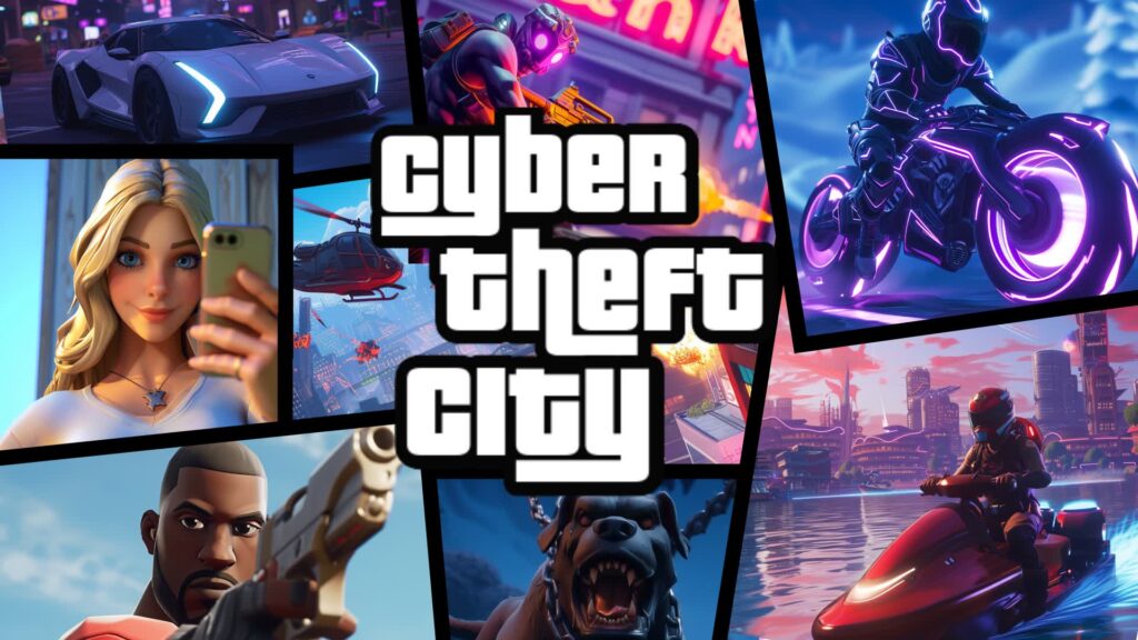 【注目の島】🚨 Cyber Theft City 🏙️ RP / FFA 🚓