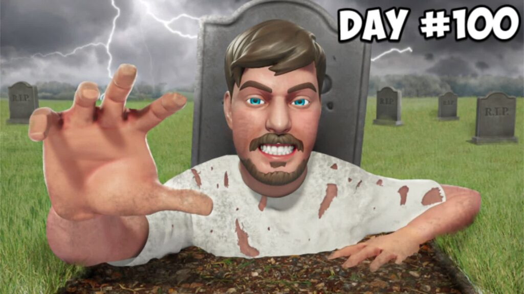 【注目の島】100 Days Buried Alive 😱