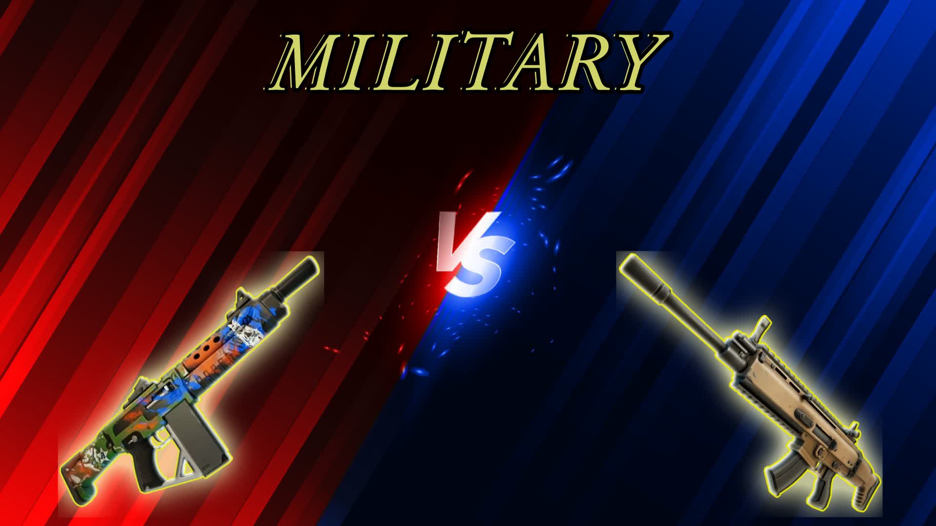 【注目の島】Military Red vs Blue 🔴🔵