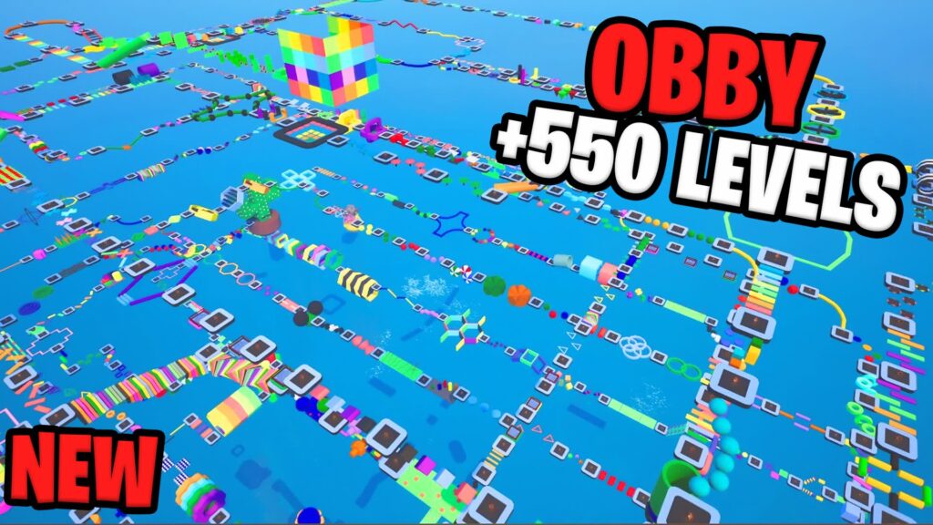 【注目の島】550 LEVEL OBBY PARKOUR ⭐