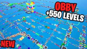 【注目の島】550 LEVEL OBBY PARKOUR ⭐