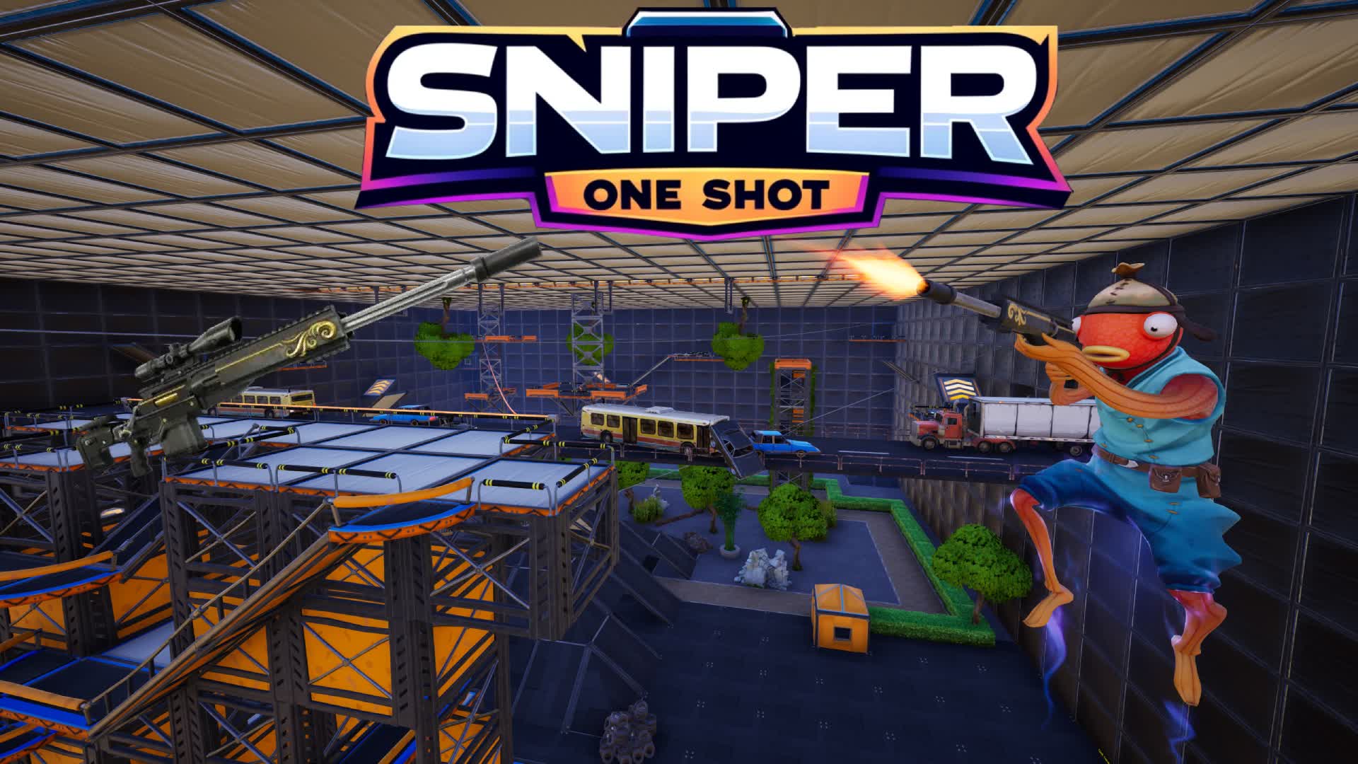 【注目の島】Sniper Map One Shot 🎯(OG and Chapter 5)