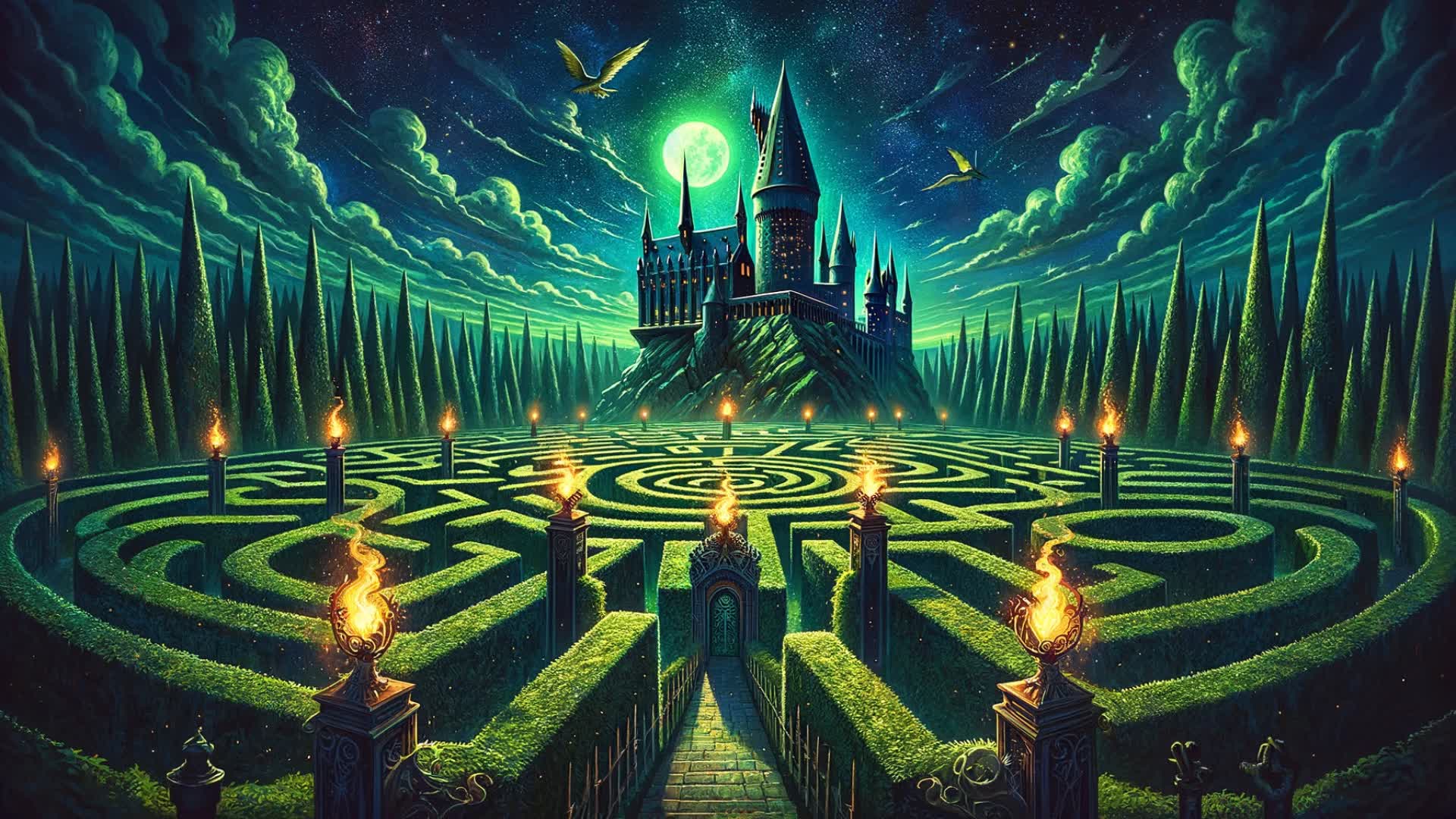 【注目の島】🧩 Hedge Maze inspired by Harry Potter🧩