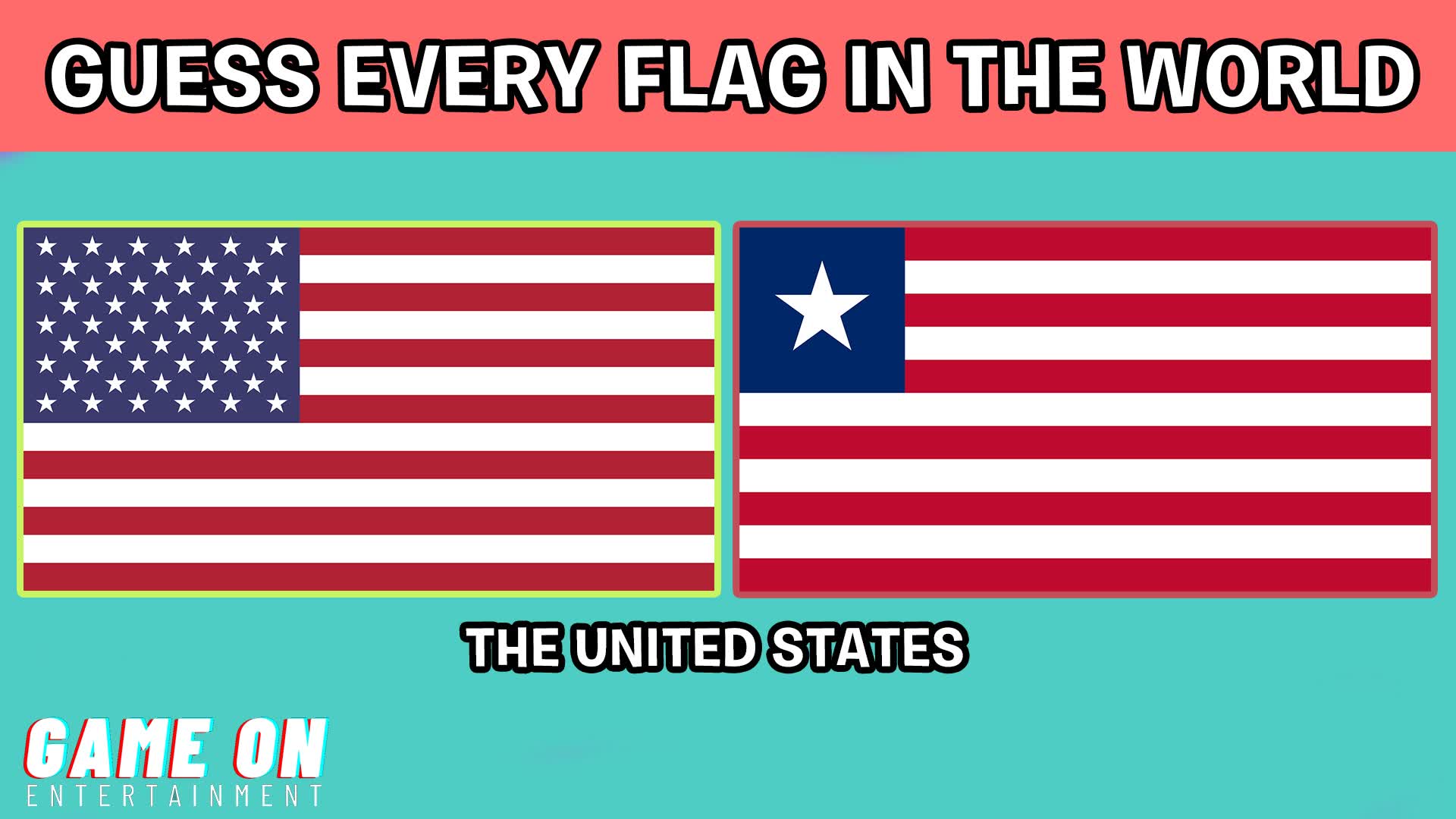 【注目の島】Guess the Flag - Quiz