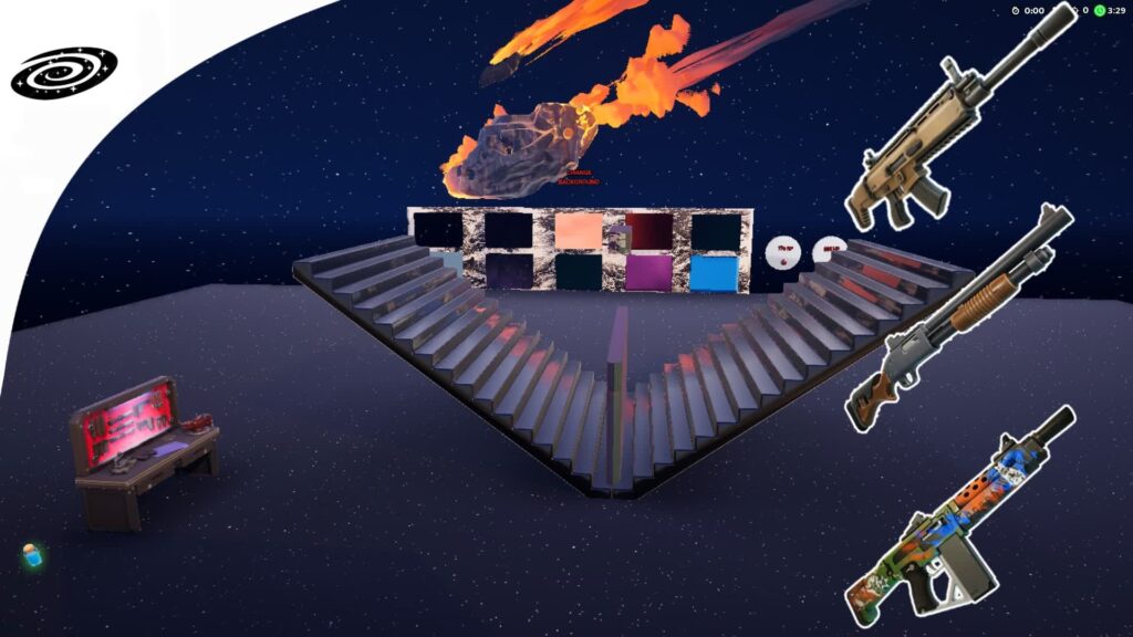 【注目の島】1V1 BUILD FIGHTS IN SPACE