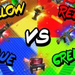 【注目の島】LEGENDARY RED vs BLUE vs GREEN vs YELLOW