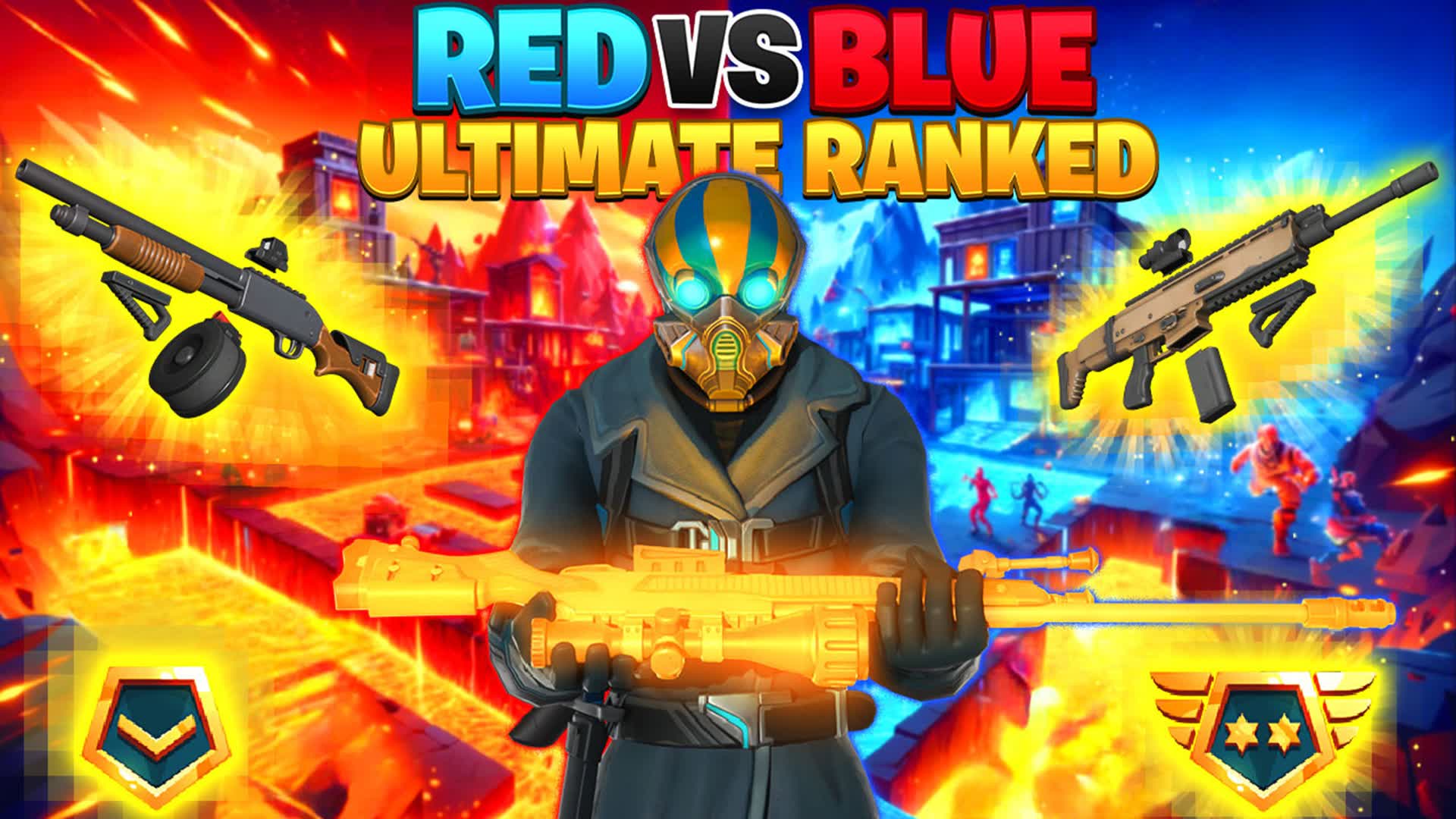 【注目の島】ULTIMATE RANKED RED VS BLUE 🔴🔵
