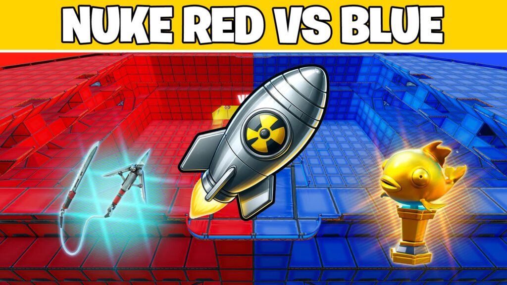 【注目の島】NUKE RED VS BLUE 🚀