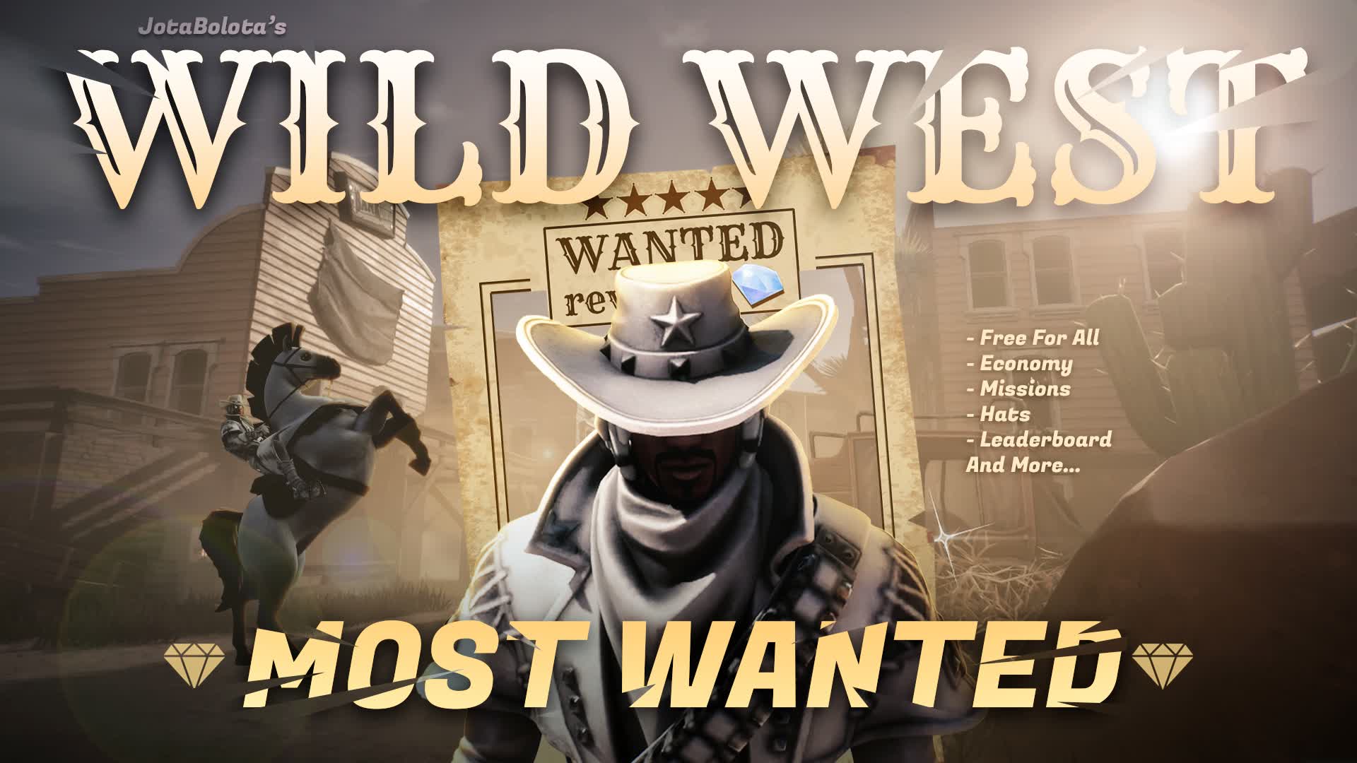 【注目の島】WILD WEST: Most Wanted
