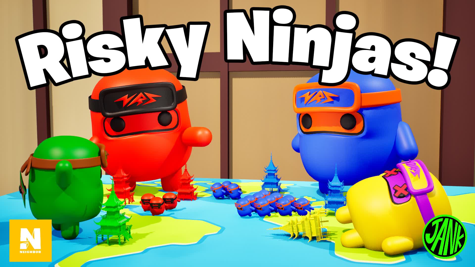 【注目の島】Risky Ninjas!