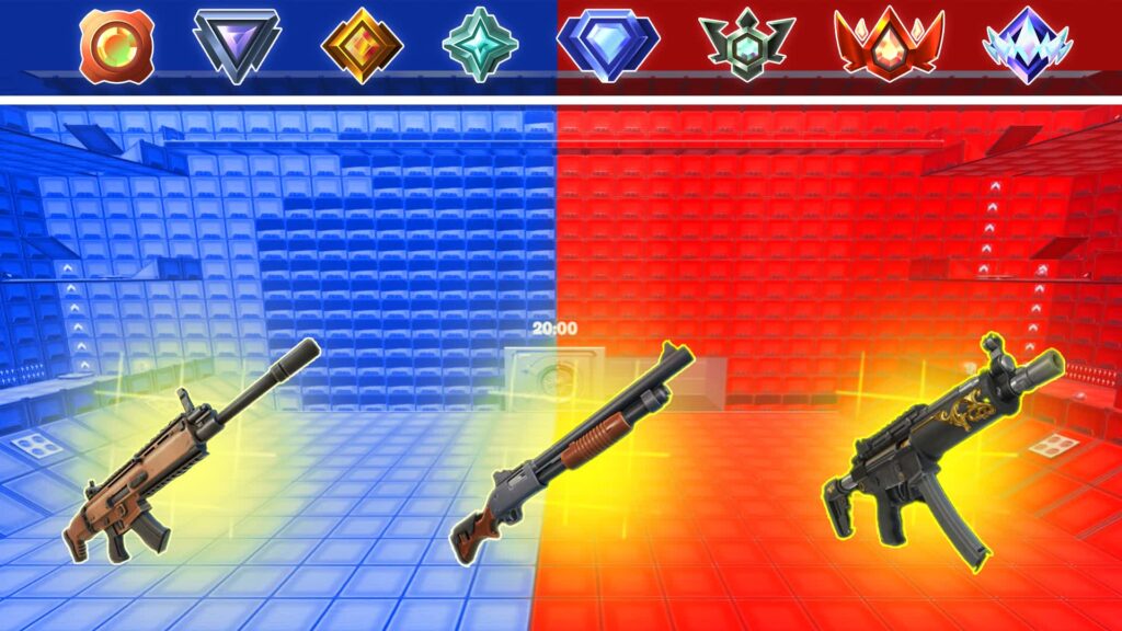 【注目の島】EPIC RANKED RED VS BLUE 🔴🔵