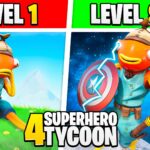 【注目の島】🦸♂️SUPERHERO TYCOON 4💥