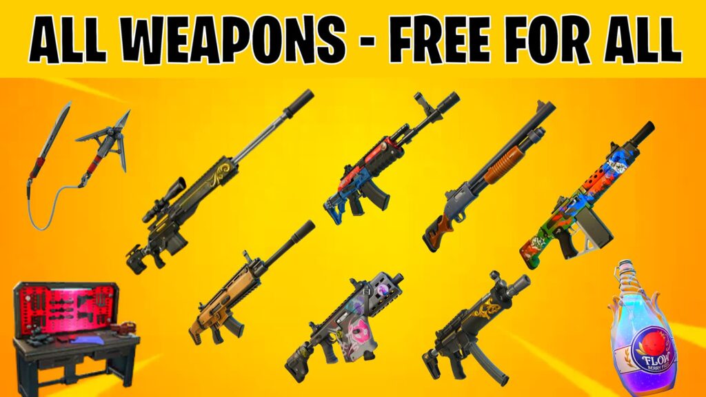 【注目の島】💎 MAGIC FREE FOR ALL - ALL WEAPONS 💎