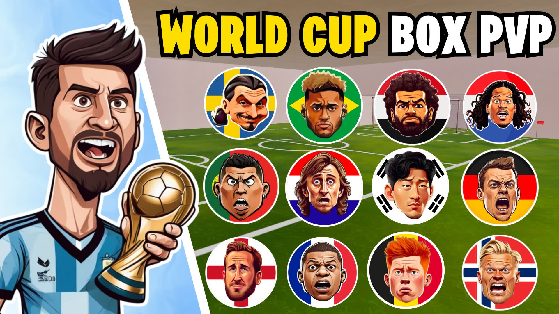 【注目の島】WORLD CUP FOOTBALL BOX PVP📦